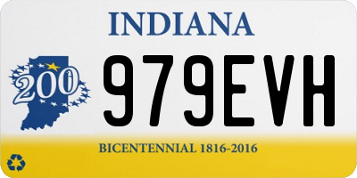 IN license plate 979EVH
