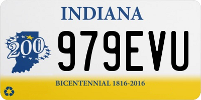 IN license plate 979EVU