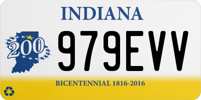 IN license plate 979EVV