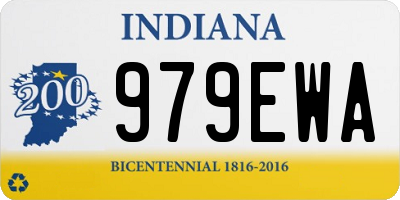 IN license plate 979EWA