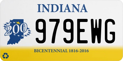 IN license plate 979EWG