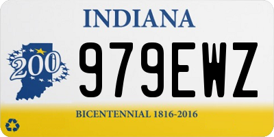IN license plate 979EWZ