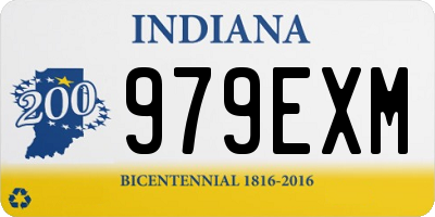 IN license plate 979EXM