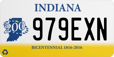 IN license plate 979EXN