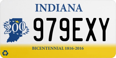 IN license plate 979EXY
