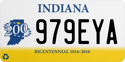 IN license plate 979EYA