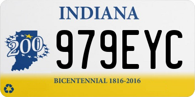 IN license plate 979EYC