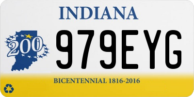 IN license plate 979EYG