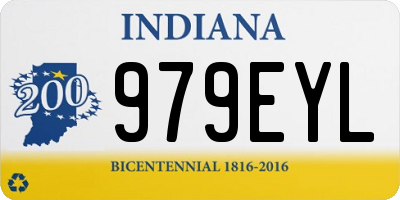 IN license plate 979EYL