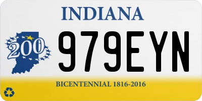 IN license plate 979EYN