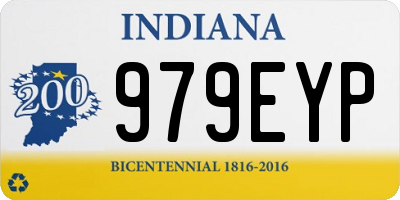 IN license plate 979EYP