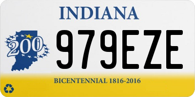 IN license plate 979EZE
