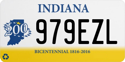 IN license plate 979EZL