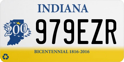 IN license plate 979EZR