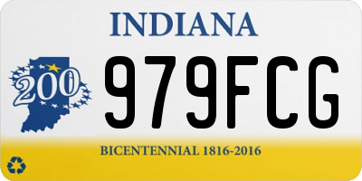 IN license plate 979FCG
