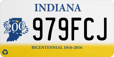 IN license plate 979FCJ