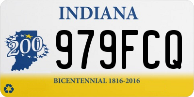 IN license plate 979FCQ