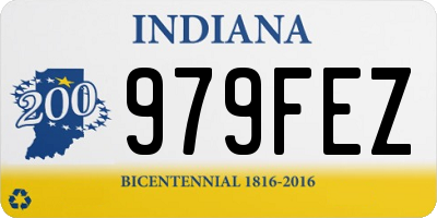 IN license plate 979FEZ