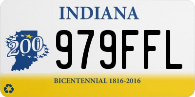 IN license plate 979FFL