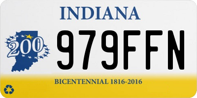 IN license plate 979FFN
