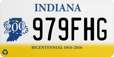 IN license plate 979FHG