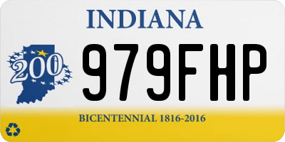 IN license plate 979FHP