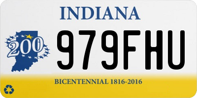 IN license plate 979FHU