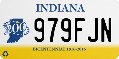 IN license plate 979FJN
