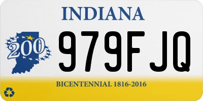 IN license plate 979FJQ