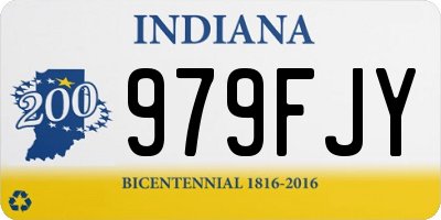 IN license plate 979FJY