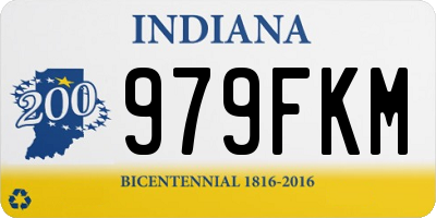 IN license plate 979FKM