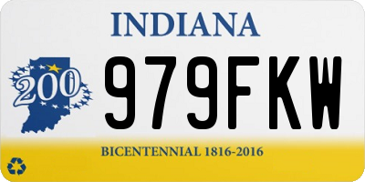 IN license plate 979FKW