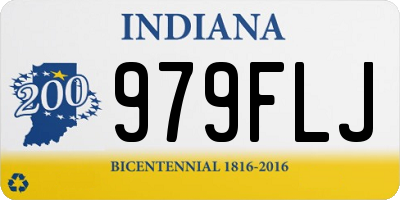 IN license plate 979FLJ