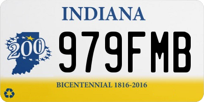 IN license plate 979FMB