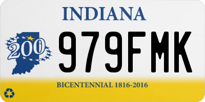 IN license plate 979FMK