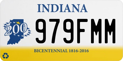IN license plate 979FMM
