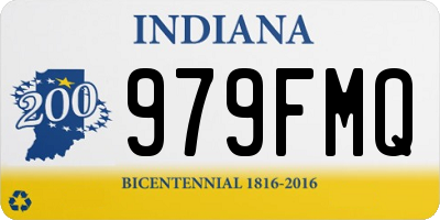 IN license plate 979FMQ