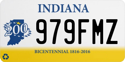IN license plate 979FMZ