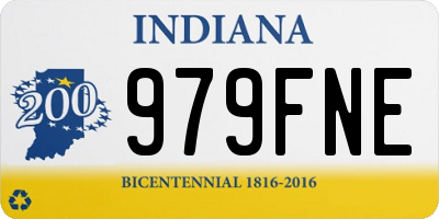 IN license plate 979FNE