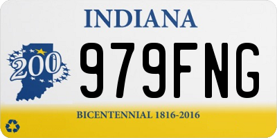IN license plate 979FNG