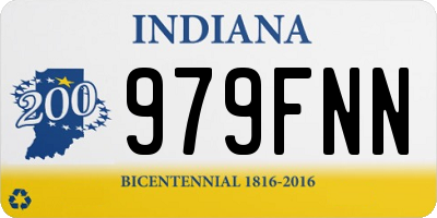 IN license plate 979FNN