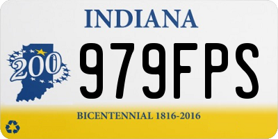IN license plate 979FPS