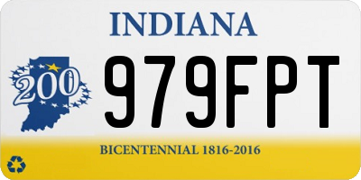 IN license plate 979FPT