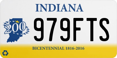 IN license plate 979FTS