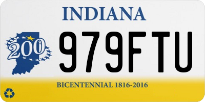 IN license plate 979FTU