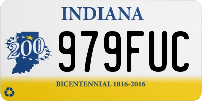 IN license plate 979FUC