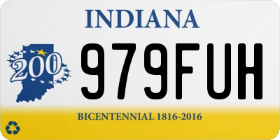 IN license plate 979FUH