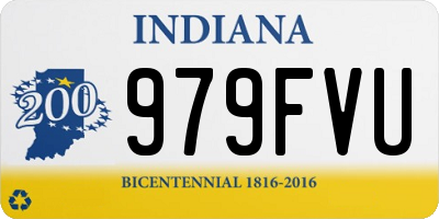 IN license plate 979FVU
