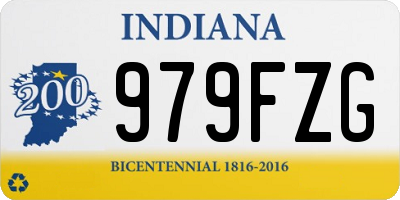 IN license plate 979FZG