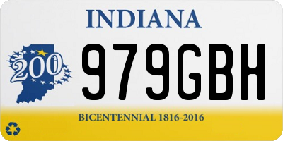 IN license plate 979GBH